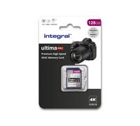 Integral Scheda SD da 128 GB Scheda di memoria SD 4K Ultra HD Video Premium ad alta velocità SDXC fino a 100 MB/s SDXC V30 UHS-I U3 Classe 10
