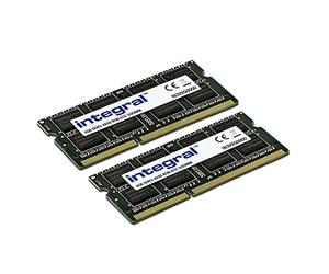 Integral Modulo di memoria SODIMM per computer portatile/notebook/MacBook da 16 GB (2 x 8 GB) DDR3, 1600 MHz, PC3-12800