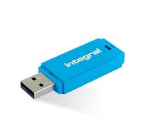 Integral Neon Blue Chiavetta USB 32 Giga - Flash Drive USB 3.0 SuperSpeed - Pennetta USB veloce