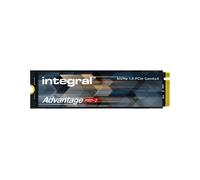 Integral NN4LE-4TB-IN drives allo stato solido M.2 PCI Express 4.0 NVMe TLC (4TB - 4000GB SSD 2280 NVME 1.4 PCIe Gen4 x4 R-7200MBs W-6200MBs IOPS R-950K W-1400K TBW 2400 ADVANTAGE PRO-2 INTEGRAL) [NN4