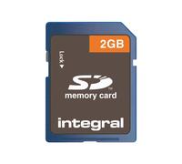 Integral, Scheda di memoria 4 per dispositivi compatibili con SD 2GB, Nero