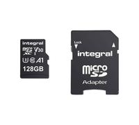 Integral, Scheda di memoria MicroSDHC/XC V30 UHS-I U3 ad alta velocità da 128 GB