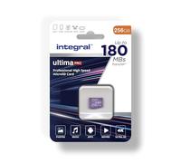 Integral Scheda micro SD da 256 GB, velocità di lettura video 4K, velocità di lettura 180 MB/s e velocità di scrittura 150 MB/s, MicroSDXC A2 C10 U3 UHS-I 180-V30, la nostra scheda di memoria micro SD