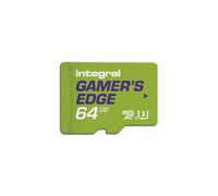 Integral Scheda Micro SD da 64 GB Gamer's Edge per Nintendo Switch Carica e salva giochi velocemente, memorizza giochi, DLC e salva dati, costruita per Nintendo Switch, Switch Lite e Switch OLED per