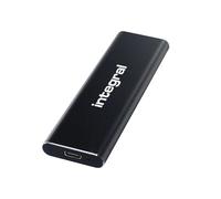 Integral SlimXpress - SSD esterno portatile USB e USB-C 3.2 Gen 2 da 4 TB, super veloce 1050 MB/s in lettura/1000 MB/s in scrittura, elegante involucro in alluminio e plug & play, compatibile con Mac,