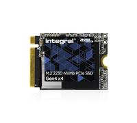 Integral SSD M.2 NVMe 2230 PCIe Gen4 x4 da 1 TB - Velocità di lettura fino a 4900 MB/s, velocità di scrittura fino a 3200 MB/s - Unità a stato solido interna. Valve Steam Deck, Microsoft Surface Pro,