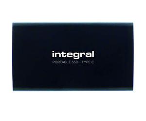Integral SSD portatile 480 GB, disco rigido esterno Flash doppia connessione USB 3.1 e tipo C, ultra compatto, antiurto, alta velocità fino a 500 Mb/s