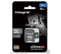 Integral ultima Pro MicroSDHC 16 GB Class 10 UHS-I con Adattatore