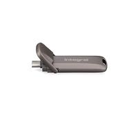Integral USSD 2TB Turbo-C USB 3.2 Gen 2×2 USB in metallo USB con SSD portatile ultra veloce, lettura fino a 2.000 MB/s e scrittura fino a 1.800 MB/s - Design robusto in lega di zinco