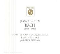 Intégrale Des 6 Suites Pour Violoncelle Seul