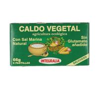 Integralia Caldo Vegetal Eco Con Sal Marina 6 Cubitos X 11g