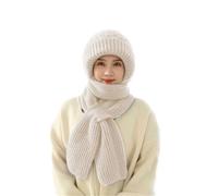 Integrated Ear Protection - Berretto anti-vento, antivento, con cappello invernale, protegge il tuo viso, sciarpa e berretto invernale, antivento, b, Taglia unica