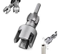 Integrated Internal & External Pipe Threading Tool, Filettatrice integrata interna ed esterna per tubi dell'acqua da 1/2'' e 3/4'', utensile per filettatura di tubi (1/2'')