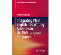 Integrating Plain English into Writing Activities in the Phd Language Programme