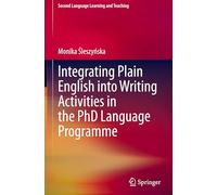 Integrating Plain English into Writing Activities in the Phd Language Programme