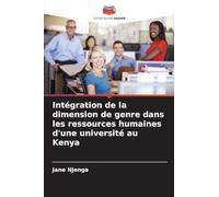 Intégration de la dimension de genre dans les ressources humaines d'une université au Kenya