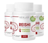 Integratore alimentare capsule di estratto di funghi Reishi (Ganoderma, Lingzhi)