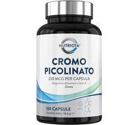 Integratore Alimentare Di Cromo Picolinato 250 Mcg | 180 Capsule a Elevato Dosag