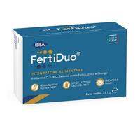 IBSA FARMACEUTICI FertiDuo 60 Capsule Soft Gel - Integratore Per la fertilità