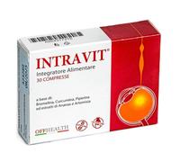 Integratore Alimentare INTRAVIT 30 Compresse con Bromelina, Curcuma, Artemisia,