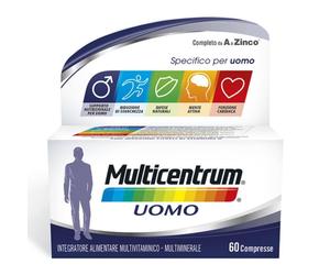 Integratore alimentare multivitaminico e multiminerale per uomo - Multicentrum U