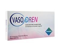 Integratore alimentare VASODREN 30 compresse con Vitamine C ed E, bioflavonoidi