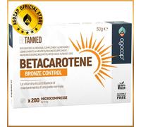 Integratore Betacarotene 200 compresse Abbronzatura Naturale Protezione Solare