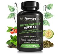 Integratore Burn XL. 120 caps. Termogenico, Tonico, Pre Workout, Mental Focus. E