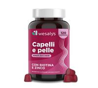 Integratore Capelli e Pelle di WESALYS® in pratiche Caramelle Gommose