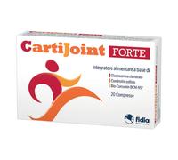 Fidia Pharma Integratore CartiJoint Forte – Glucosamina, Condroitina, Bio-Curcumin – 20 compresse
