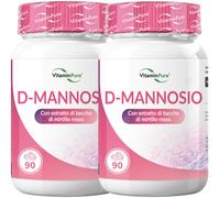 Integratore Cistite con D-Mannosio Puro e Mirtillo Rosso, Benessere Vi