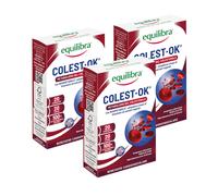 Integratore Colest Ok 3 Pz Da 20 Cps Per Il Normale Metabolismo Del Colesterolo