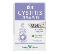 Integratore cystitis rapid a base di estratto semi di pompelmo uva ursina 30cp