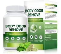 Integratore deodorante per il corpo alla clorofilla, vitamina C ed E, prezzemolo, menta piperita, tè verde, prebiotici, capsule di clorofilla che supportano l'alito e la freschezza di tutto il corpo