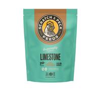 Integratore di calcare Scratch and Peck per polli e anatre - Ricco di calcio, prodotto con calcare puro e di provenienza sostenibile - Sacco da 8