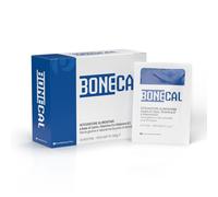 Integratore di Calcio Algale da fonte100% vegetale Aquamin®, Vitamina K2 e D3(1000 UI), Salute ossa-denti-muscoli, Senza glutine, Alto Assorbimento a partià di dosaggio giornaliero, 20 bust., BONECAL