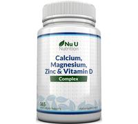 Integratore Di Calcio, Magnesio, Zinco E Vitamina D 365 Compresse Vegetariane