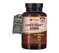Integratore di fungo criniera di leone 4000 mg con vitamina B1, B6, B12 e pepe n