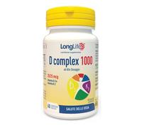 LONG LIFE D COMPLEX 1000 U.I. - 60 cpr INTEGRATORE DI VITAMINA D3 + K2