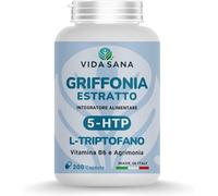 Integratore Griffonia 5-HTP Alto Dosaggio - Triptofano Naturale per Rilassamento