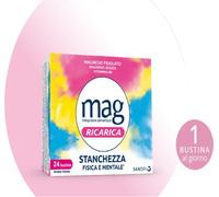Integratore MAG RICARICA Magnesio Stanchezza fisica e mentale 24 bustine