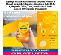 Integratore Multivitaminico Completo Vitamine e Minerali x Adulti 30 Cps.