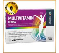 Integratore MULTIVITAMINICO Donna ALTO DOSAGGIO Integratore Multiminerale 60 cpr