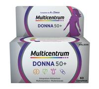 Multicentrum Donna 50+ Integratore Multivitaminico Multiminerale Calcio Ferro Ac