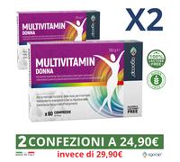 Integratore Multivitaminico Zinco Magnesio Ferro Multiminerale Vitamina C B5 D E