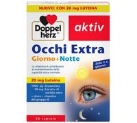 Integratore Occhi Extra Giorno + Notte - 30 Capsule - 20 mg Luteina, Zeaxantina,