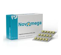 Integratore Omega 3 da fonte 100% Vegetale, No retrogusto di pesce, Olio Algale, 30 Softgel, EPA 350mg-DHA 120mg, Rapporto tra acidi grassi 3:1, Contribuiscono alla Normale Funz. del Cuore, NOVOMEGA®