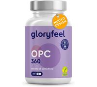 Integratore OPC, Estratto Di Semi D'Uva Con Vitamina C, 360 Capsule Vegan, 631Mg