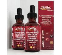 Integratore Pepe di Caienna Gocce Liquide+Bacche di Biancospino Vitamina D3+K2