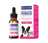 INTEGRATORE PER CANI E GATTI DERMA CARE RIBES COMPLEX 95% SUPPORTA CUTE E PELO